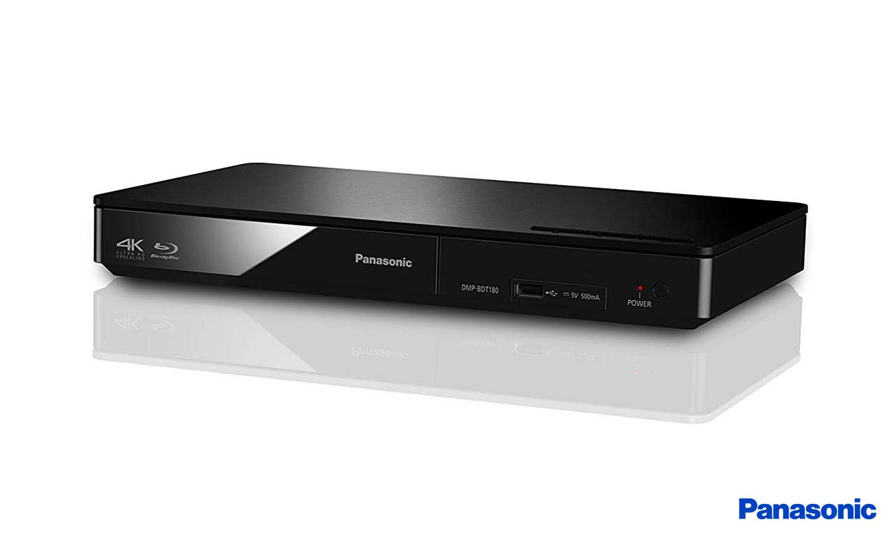 Panasonic DMP-BDT180EG 4K Upscaling 3D Blu-Ray Player Doneo