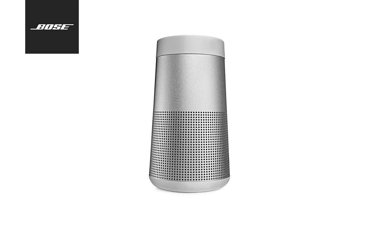 - II Bose speaker Luxe Doneo Soundlink - Revolve Bluetooth - Silver